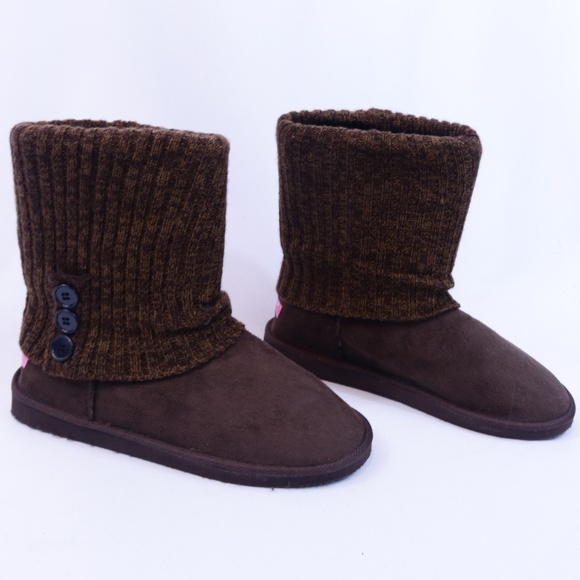 Isaac Mizrahi Shoes - Isaac Mizrahi New York Knit Faur Fur Boots